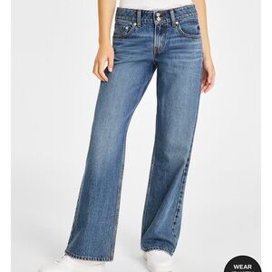 LEVIS Super-Low Double-Button Relaxed-Fit Denim Jean